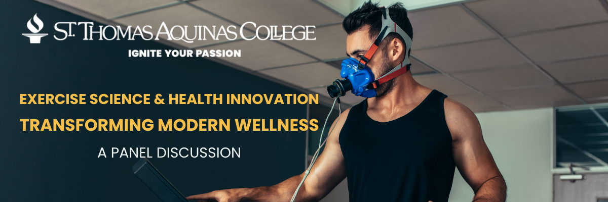 Exercise Science and Health Innovation Transforming Modern Wellness Panel Discussion on February 5 2025 with Exercise Science Background Photo