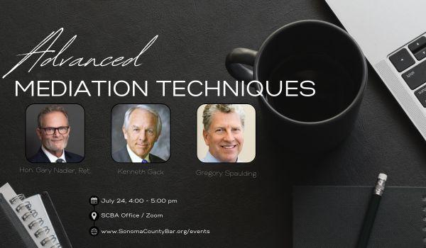 Advanced Mediation Techniques on July 24