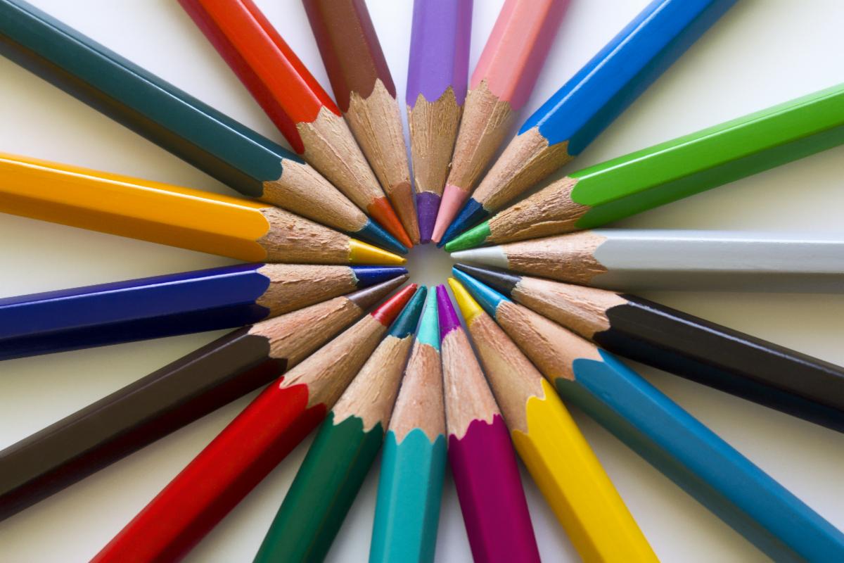 Pencils Multi-Colored-copyrighted image