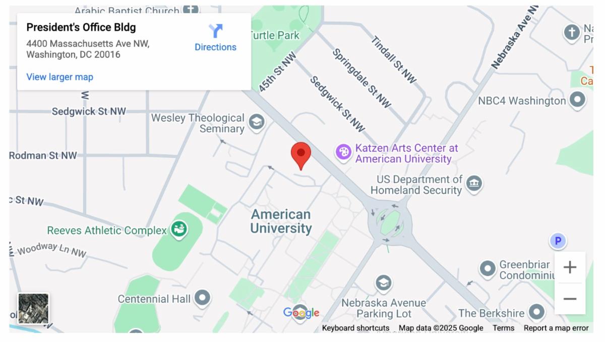 Katzen Parking Directions Map