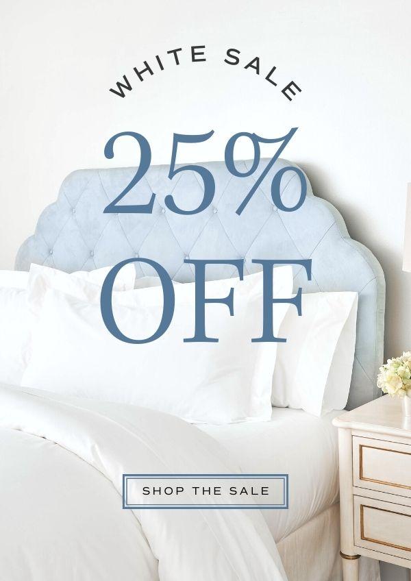 The White Sale Starts Now Thomas Lee Sheets