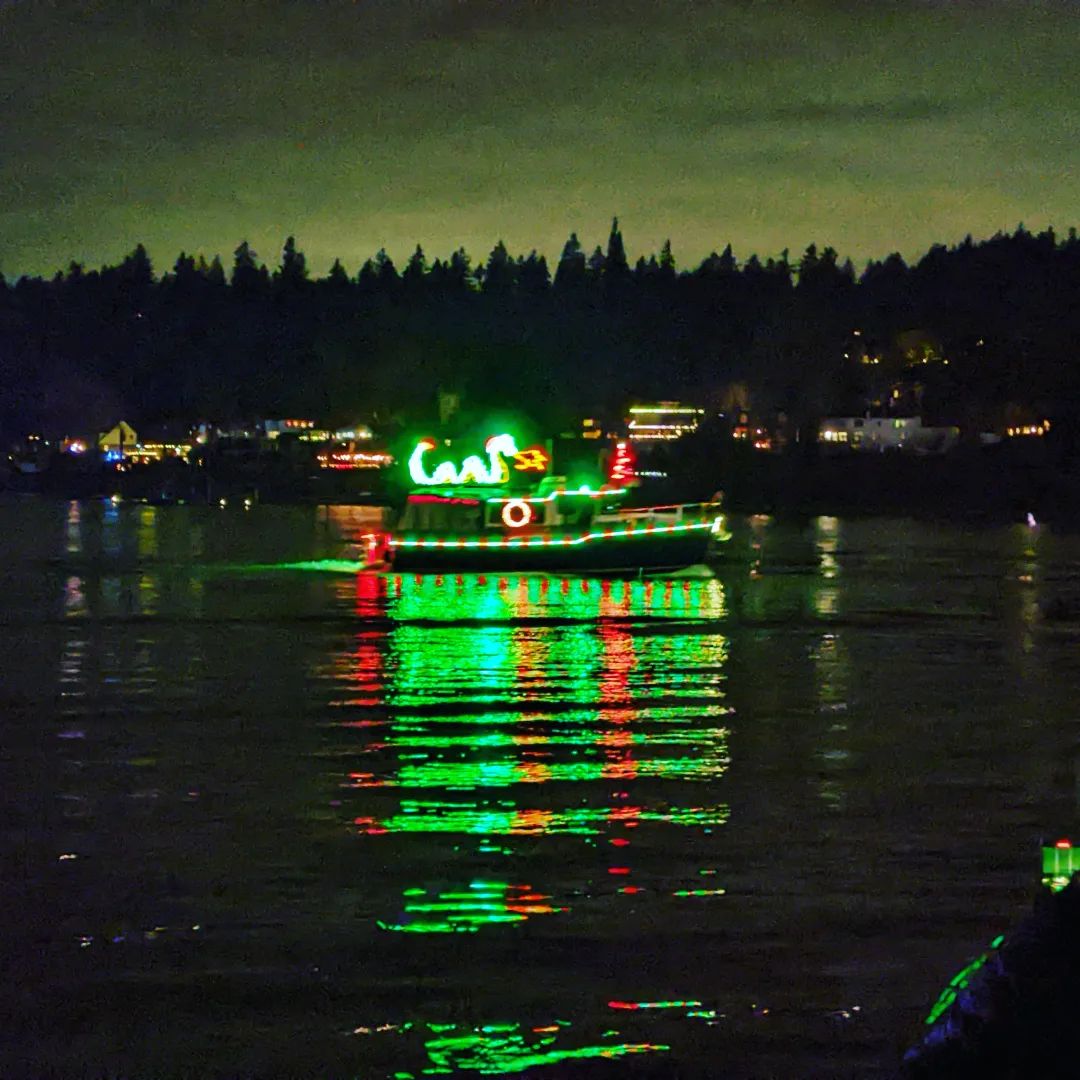Christmas Ships at Milwaukie Bay Park