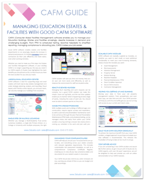 Managing Education Estates & Facilities with good CAFM Software