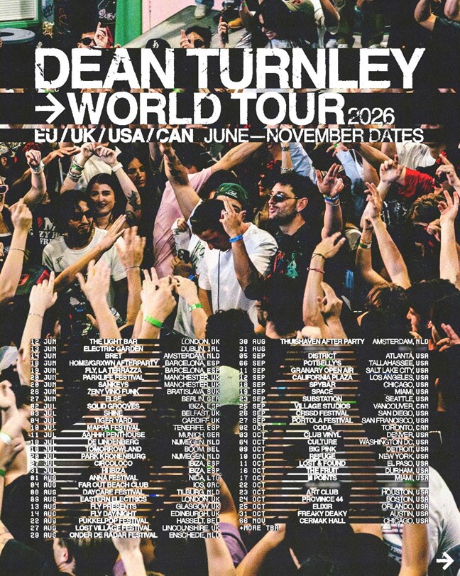 Dean Turnley tour press image