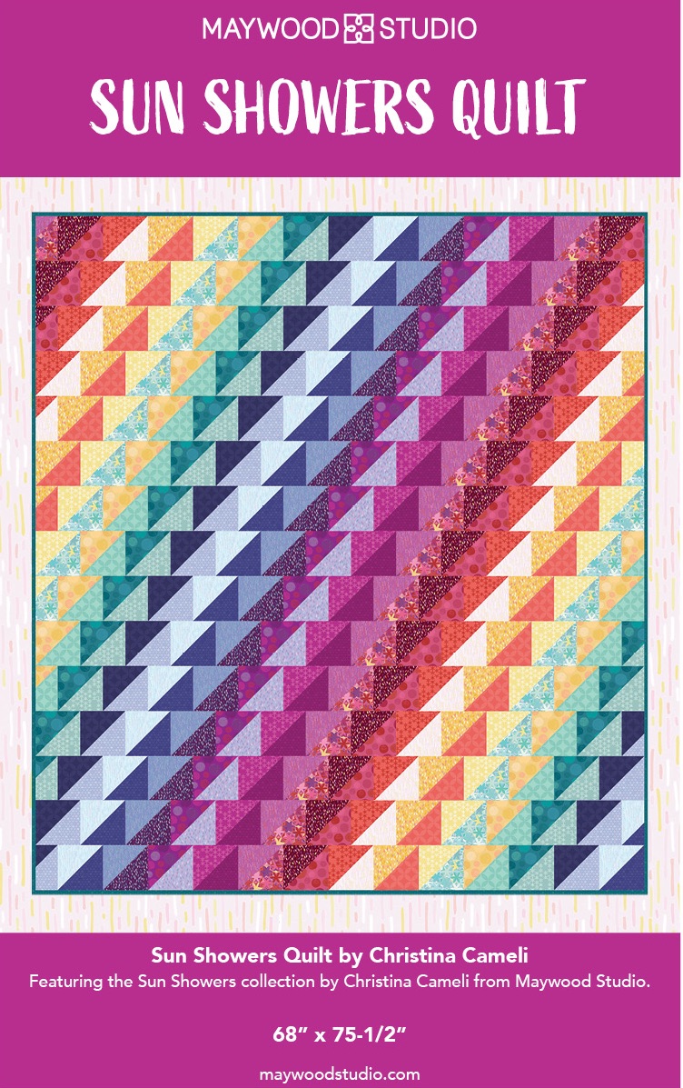 Brighten your day with the Sun Showers Quilt