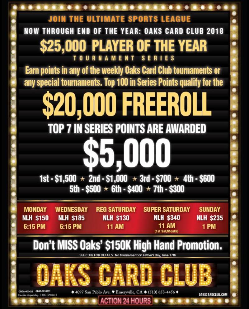 5-21-18 - Oaks Card Club