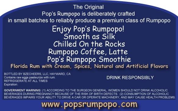 Pops Back Label