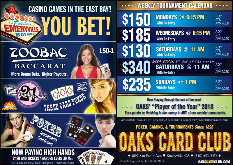 11-19-18 - Oaks Card Club
