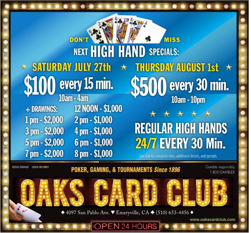 Oaks Card Club