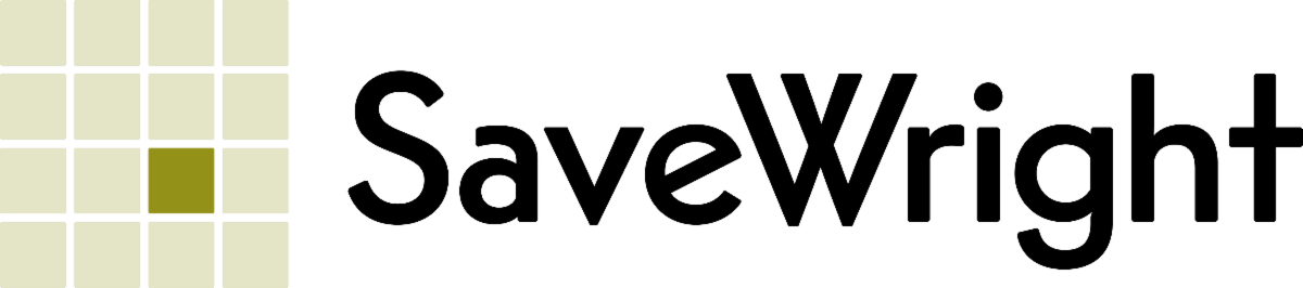 SaveWright logo green