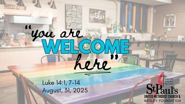 interior view of abba java with text that reads you are welcome here overlaid