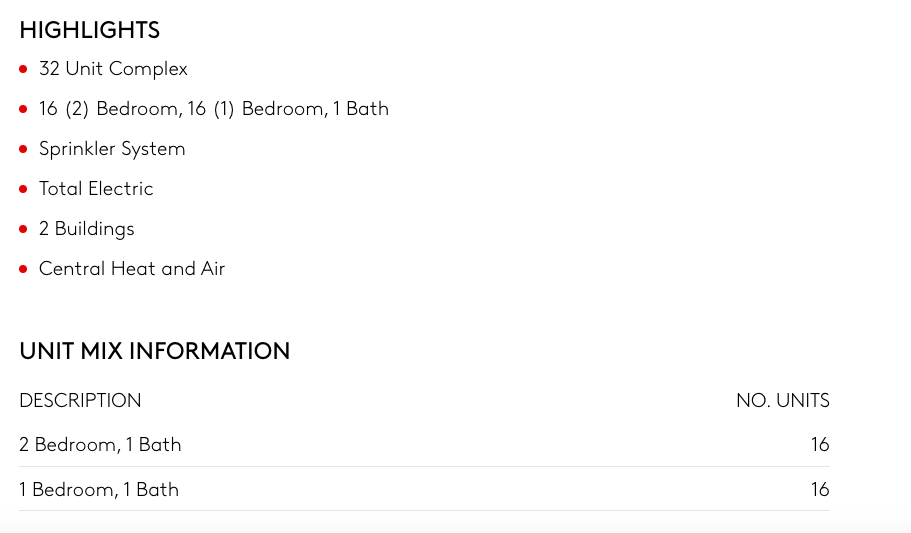 32 Unit Apartment Building in Heavener, OK 74937