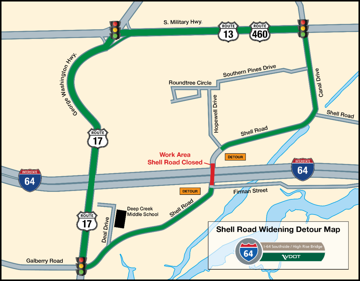 I-64 Widening and High Rise Bridge Project Alert