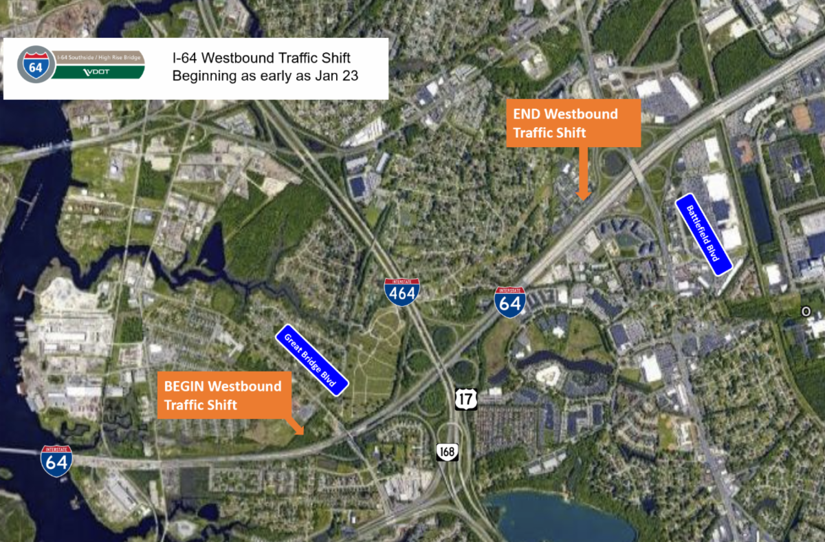 Update: I-64 Widening and High Rise Bridge Project Alert