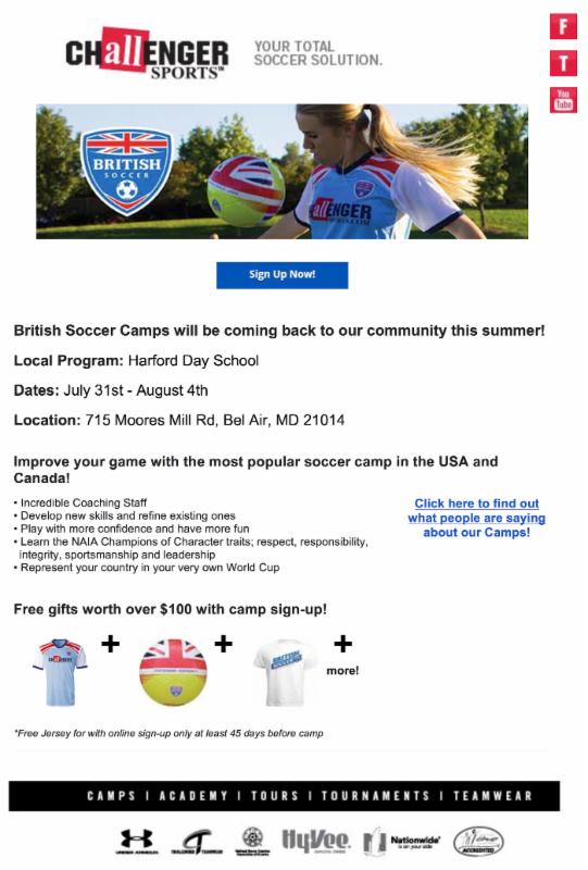 Summer Camp Opportunities at Harford Day School