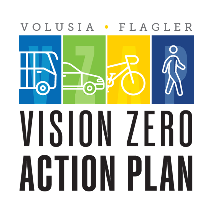Volusia-Flagler Vision Zero Action Plan Logo