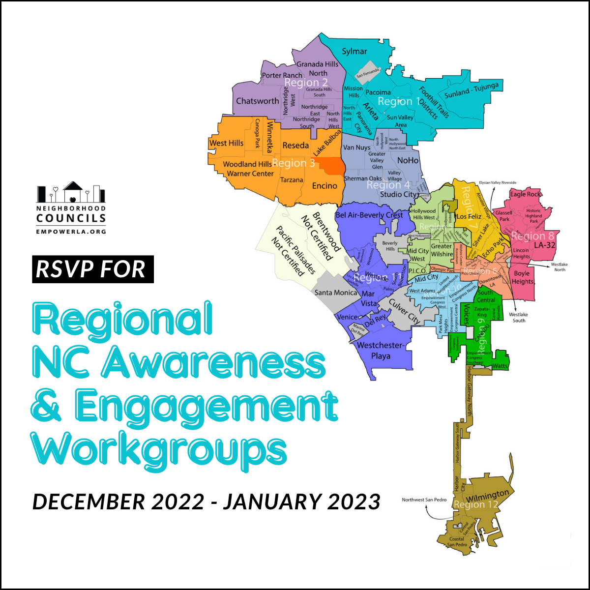 Regional NC Awareness & Engagement Workgroups