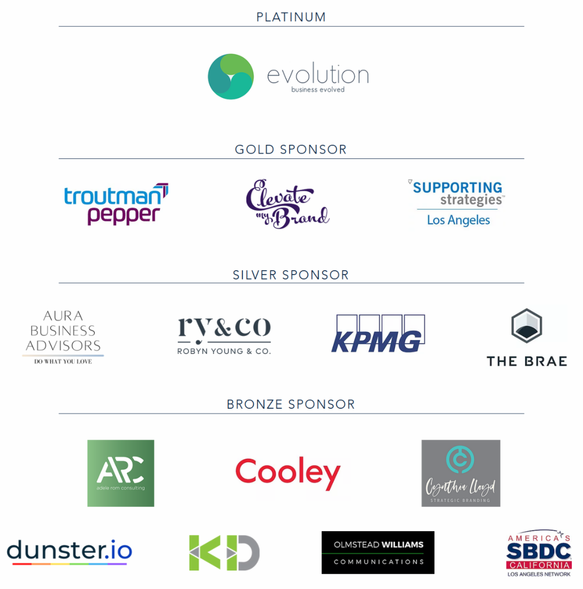 In-kind Sponsors 10.2021