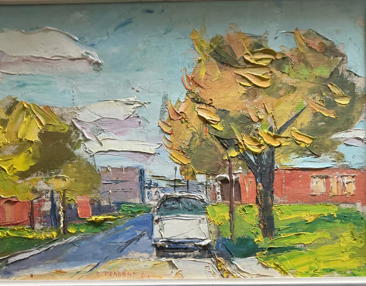 A painting by Emerson Burkhart.