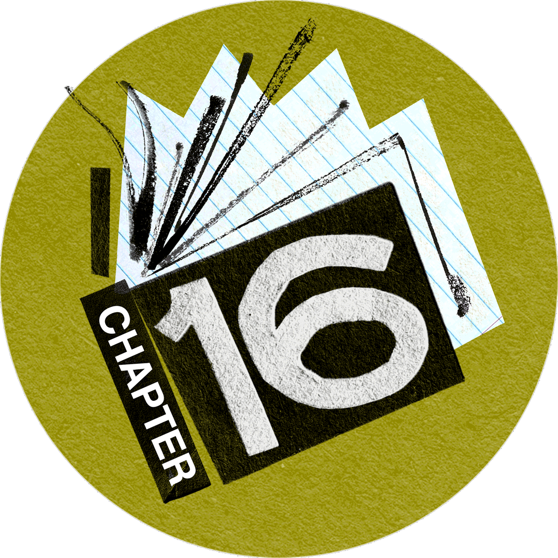 CHAPTER 16 book with flipping pages
