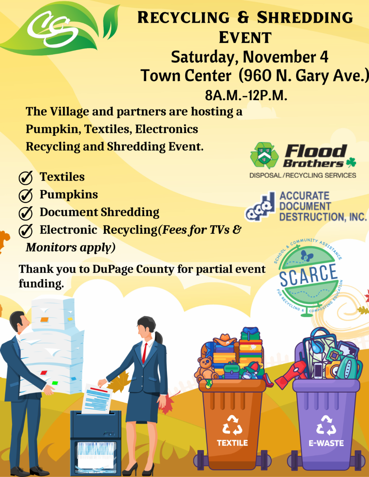 Village of Carol Stream ENewsletter October 16, 2023