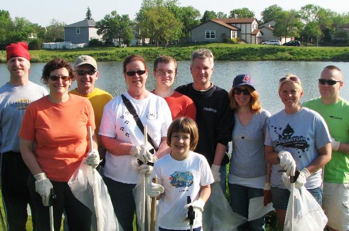 Spring 2013- Pond Clean Up