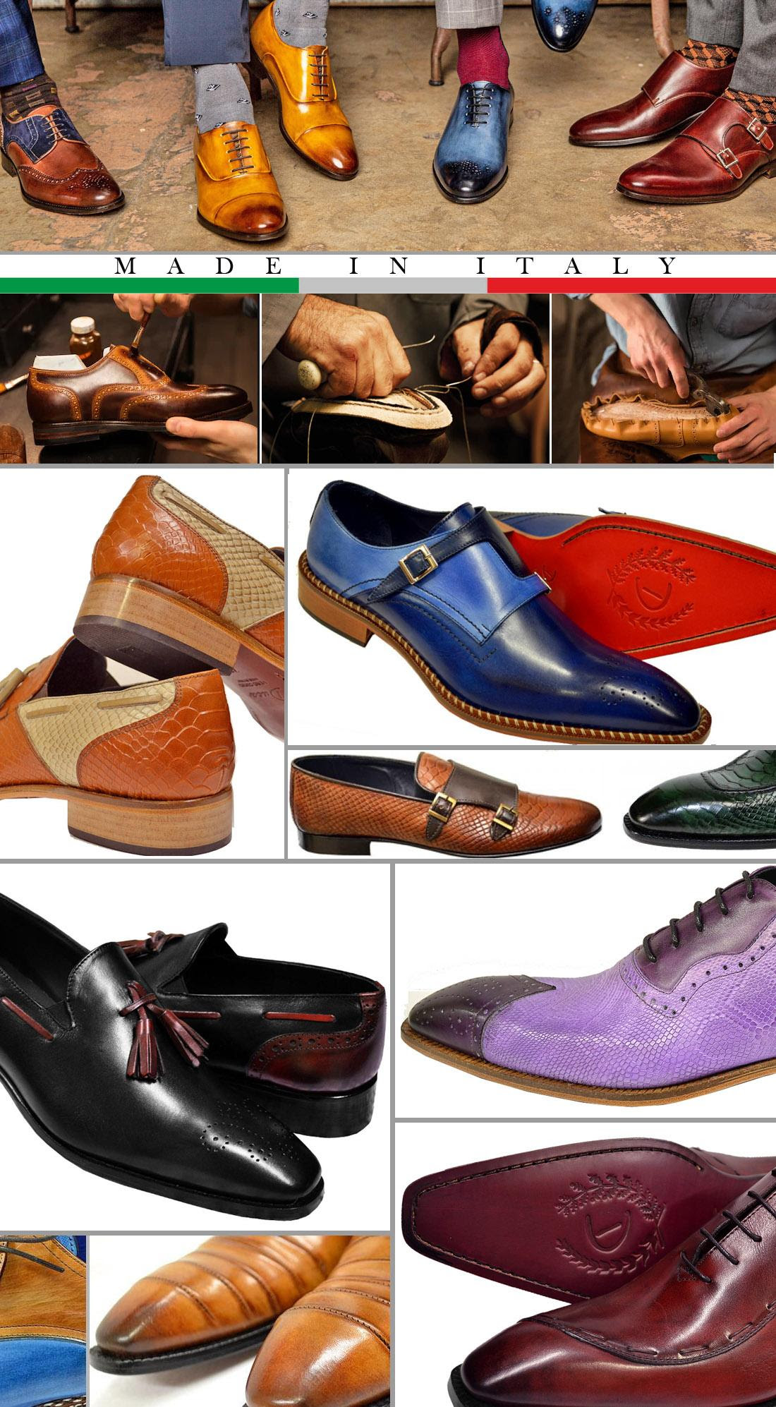 Italian Footwear, Brims With Shirts & Shorts to Pair