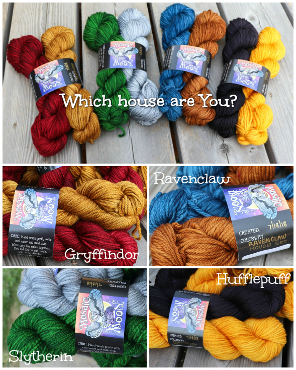 Mosaic Moon Harry Potter House Yarn Set