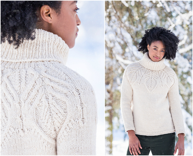 Tundra Cabled Turtleneck