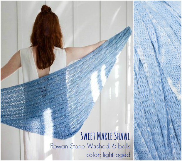 Rowan Sweet Marie Shawl