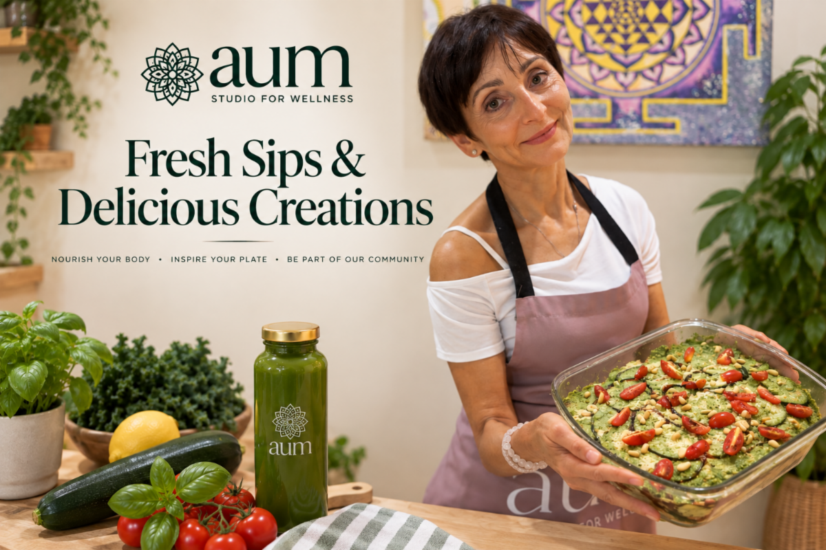 AUM Studio — Fresh Sips & Delicious Creations