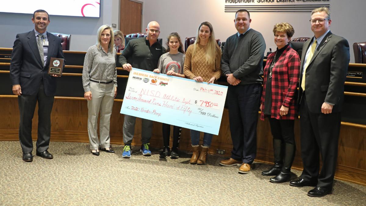 Trustees recognize Reindeer Romp sponsors