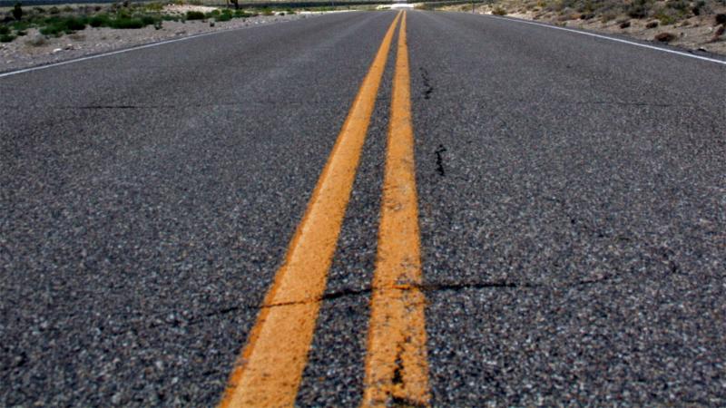 A photo of a roadway