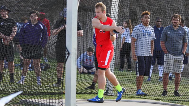 Northwest_s Caden McDonald will compete at state in the 5A discus.