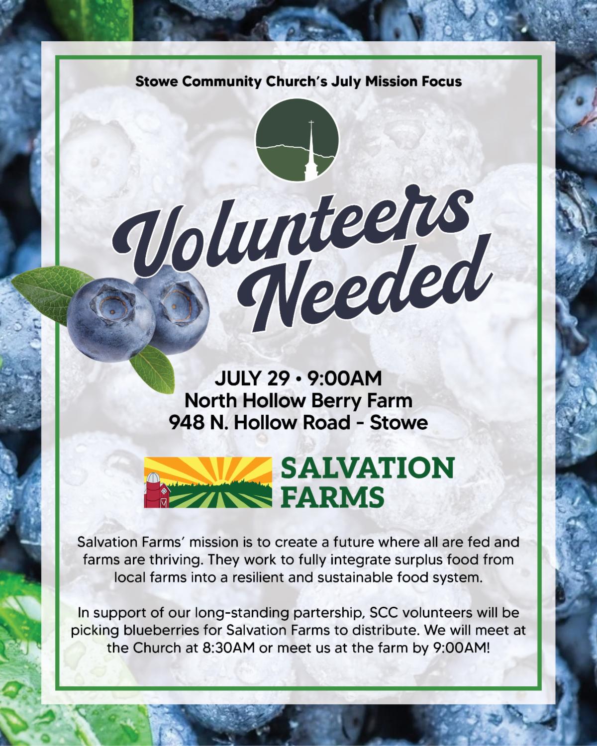 Salvation Farms