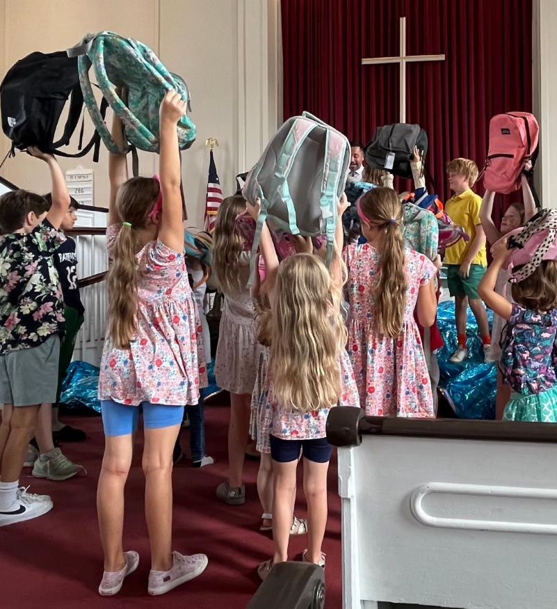 Blessing of Backpacks