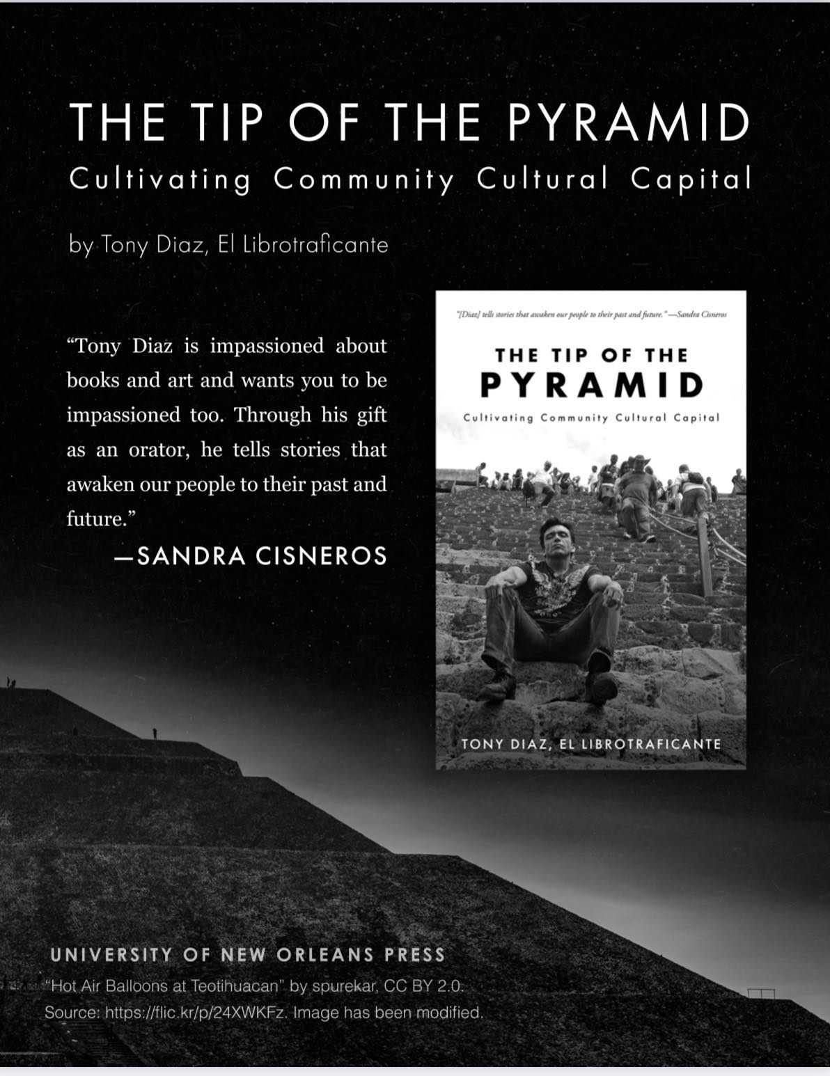 He Wrote the Book on Busting Book Bans The Tip of The Pyramid by Tony Diaz. TX & CA Unite