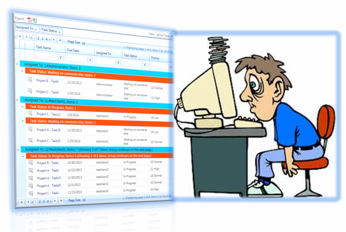 slow SharePoint dashboard