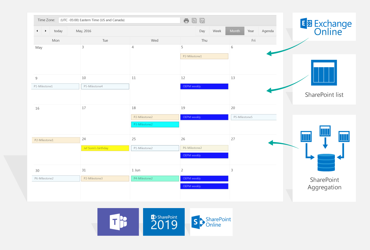 KWizCom's Calendar Plus