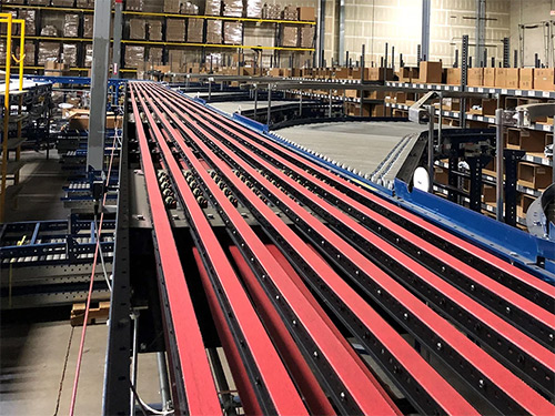 Narrow Belt Sortation Conveyor