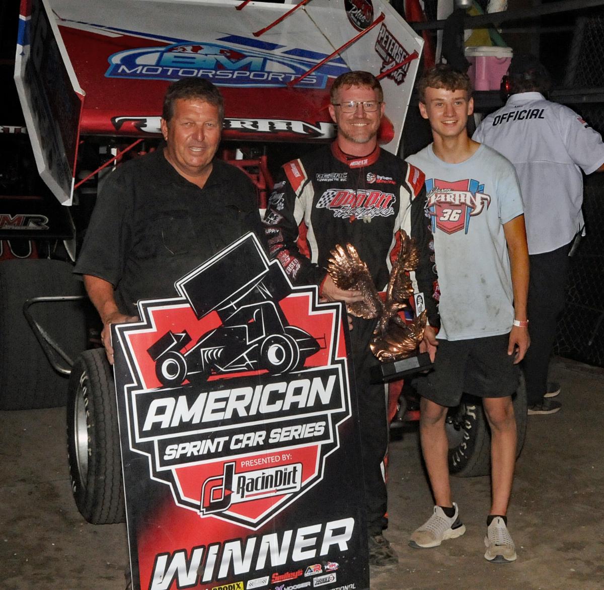 Victory For Jason Martin At The Salina Highbanks Speedway!
