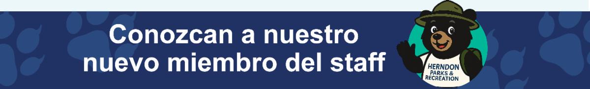 Conozcan a nuestro nuevo miembro del staff graphic