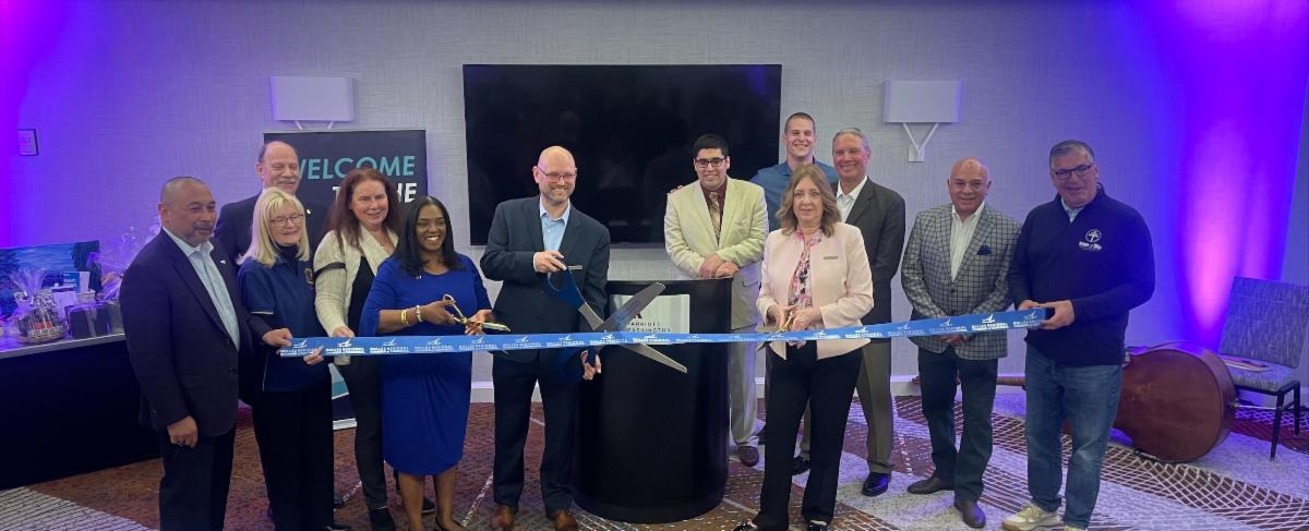 Ribbon cutting ceremony