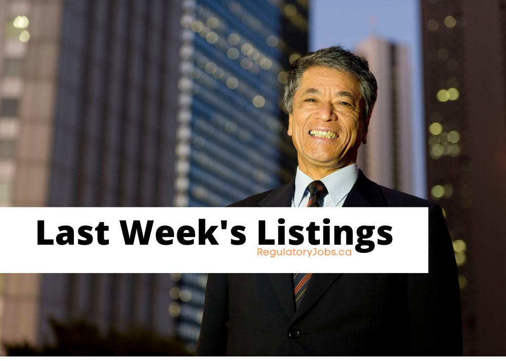 Last Week's Listings