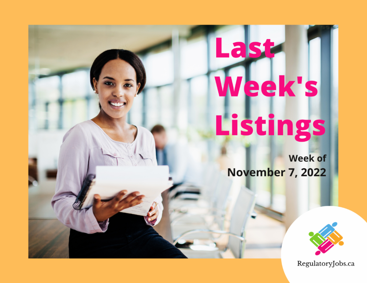 Last Week's Listings