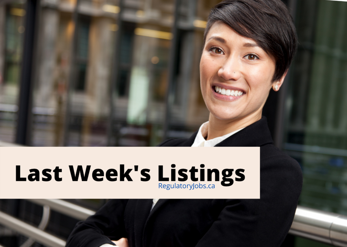 Last Week's Listings