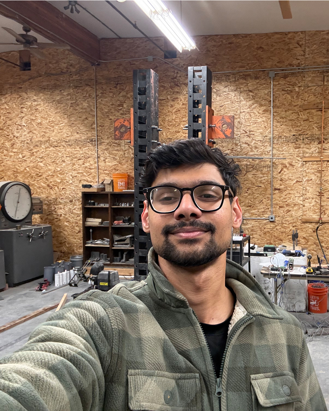 Arpan Adhikari poses for a photo