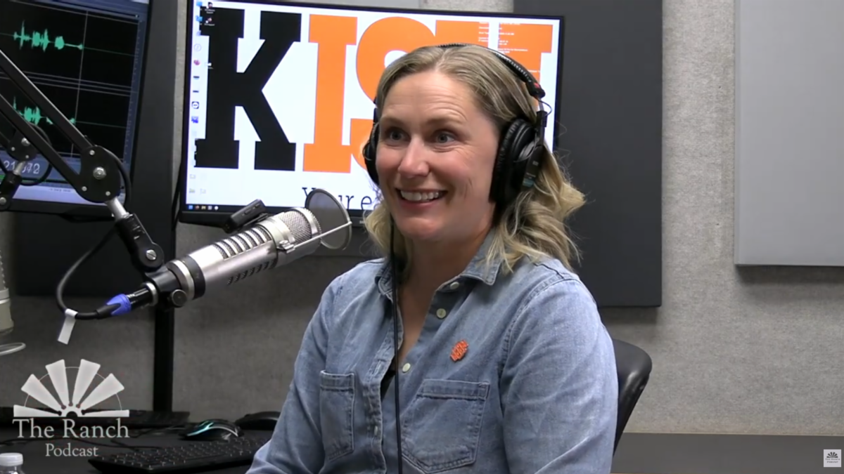 A screen shot of Cori Jenkins on The Ranch Podcast