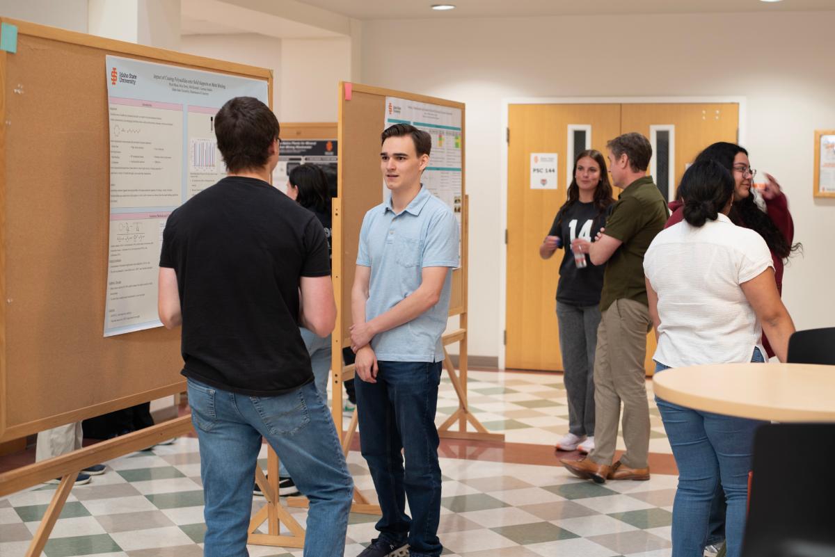 Attendees at the Chemistry Summer Research Symposium