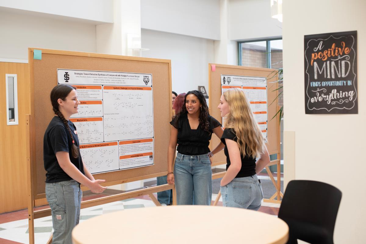 Attendees at the Chemistry Summer Research Symposium